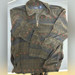 Men’s Chaps 1/4 Zip Fleece Pullover